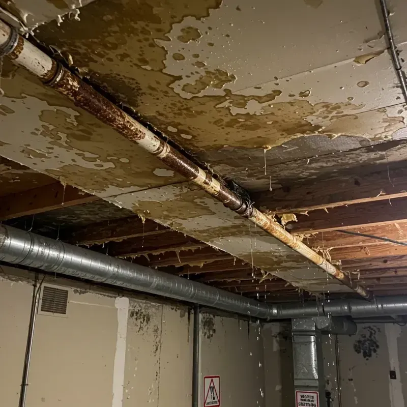 Ceiling Water Damage Repair in Oak Grove, LA